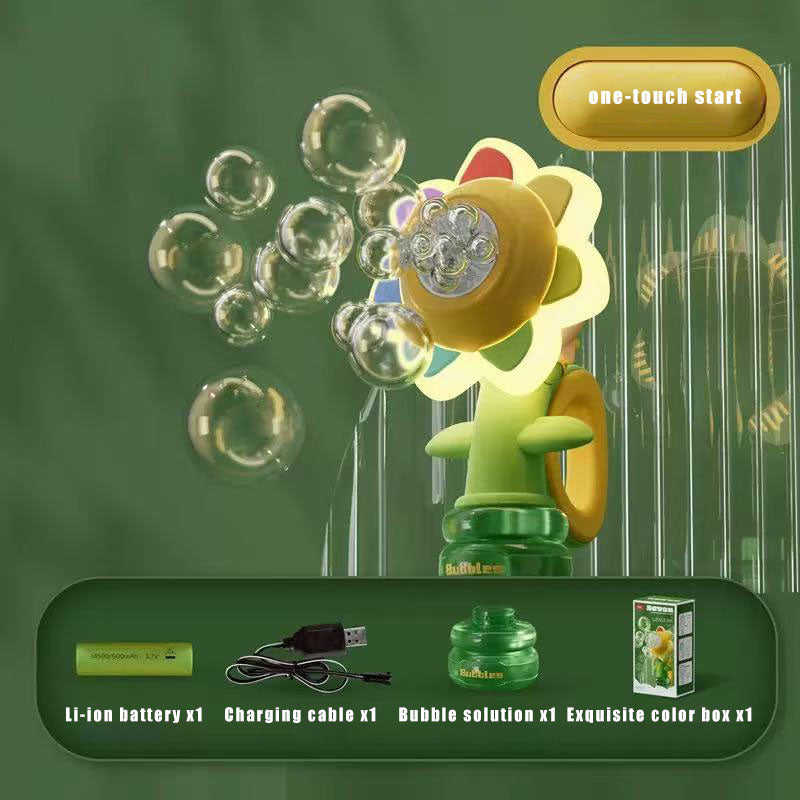 Fun Swing Dance Bubble Maker Machine Blower Blaster Toys