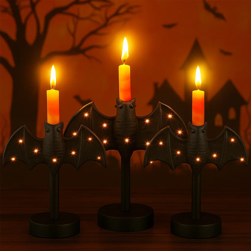 2025 New product 💥🦇Halloween Bat Candle Holder