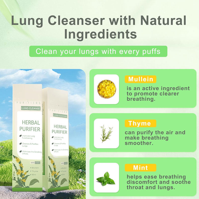 2025 New product 💥Thyme And Mint Extracts For Lungdetoxification And Oral Air Freshening