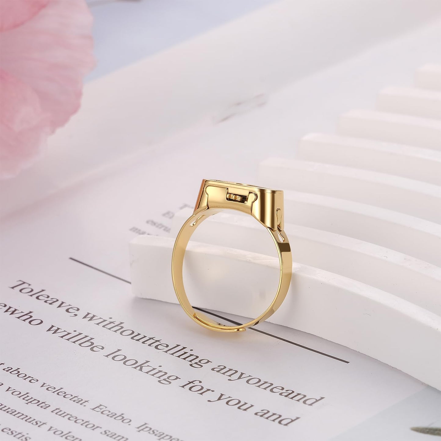 💍Metal Self Defense Ring Knife