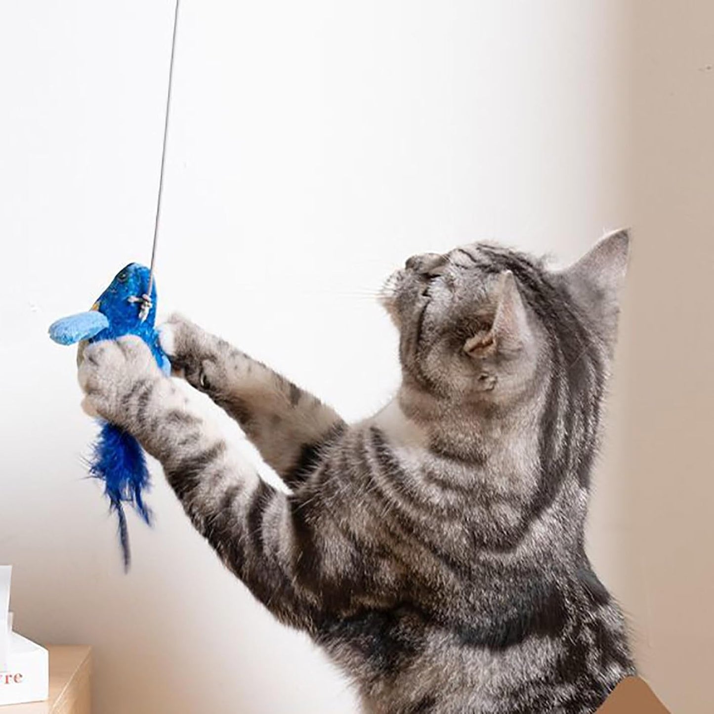 🔥 2025 Must-Have! Rechargeable Bird Toy for Cats