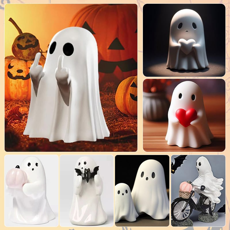 👻Halloween Early Hot Sale 45% OFF—Halloween Small Ghosts Scary Ghost Figurines