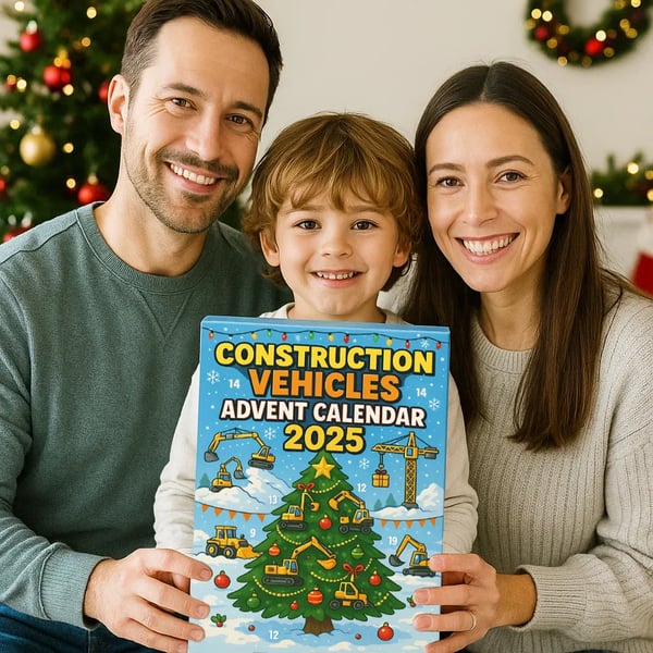 Advent Calendar For Construction Vehicles 2025