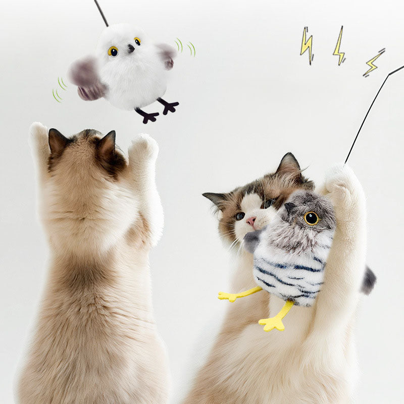 🔥 2025 Must-Have! Rechargeable Bird Toy for Cats