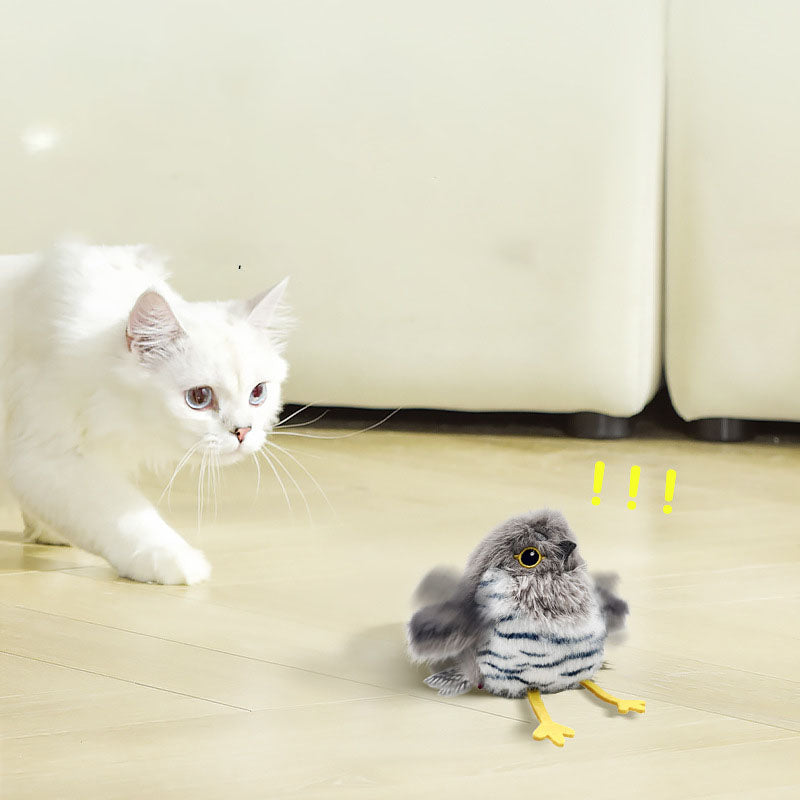 🔥 2025 Must-Have! Rechargeable Bird Toy for Cats