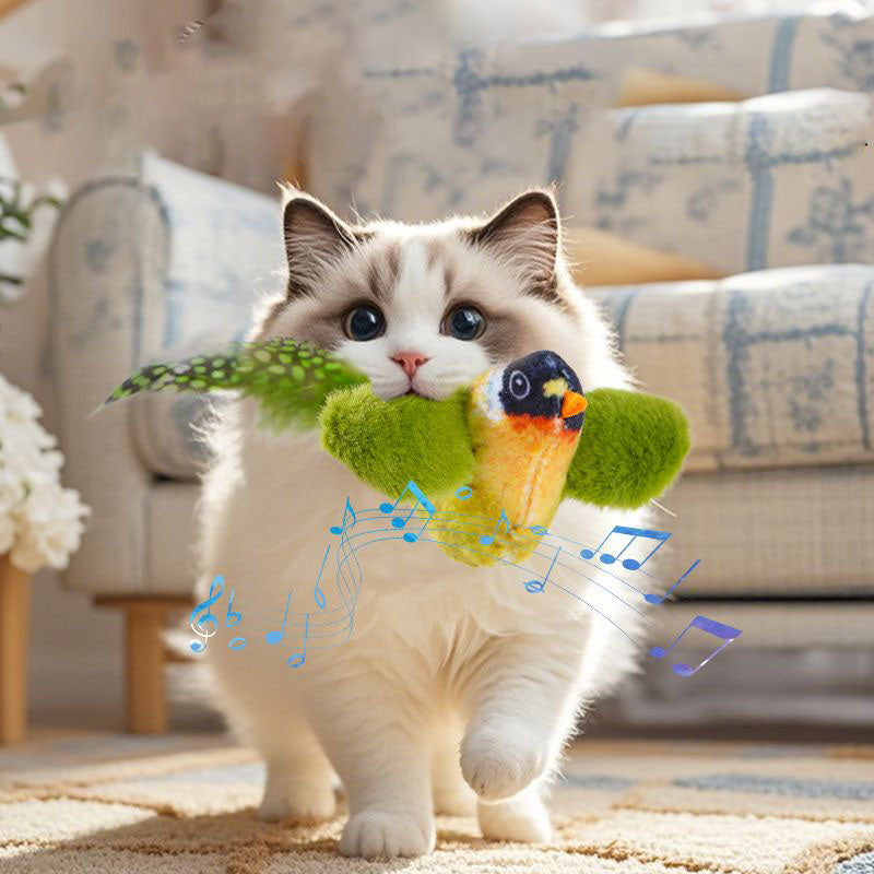 🔥 2025 Must-Have! Rechargeable Bird Toy for Cats