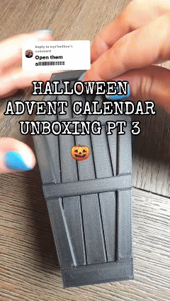 🎃Halloween Mystery Coffin Countdown🖤13-Day Spooky Surprise