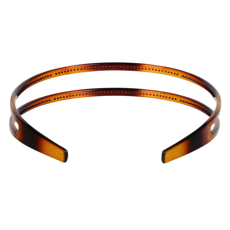 🔥Buy 2 Get 1 FREE🌟 Chic & Comfy Non-Slip Double Row Headband Set