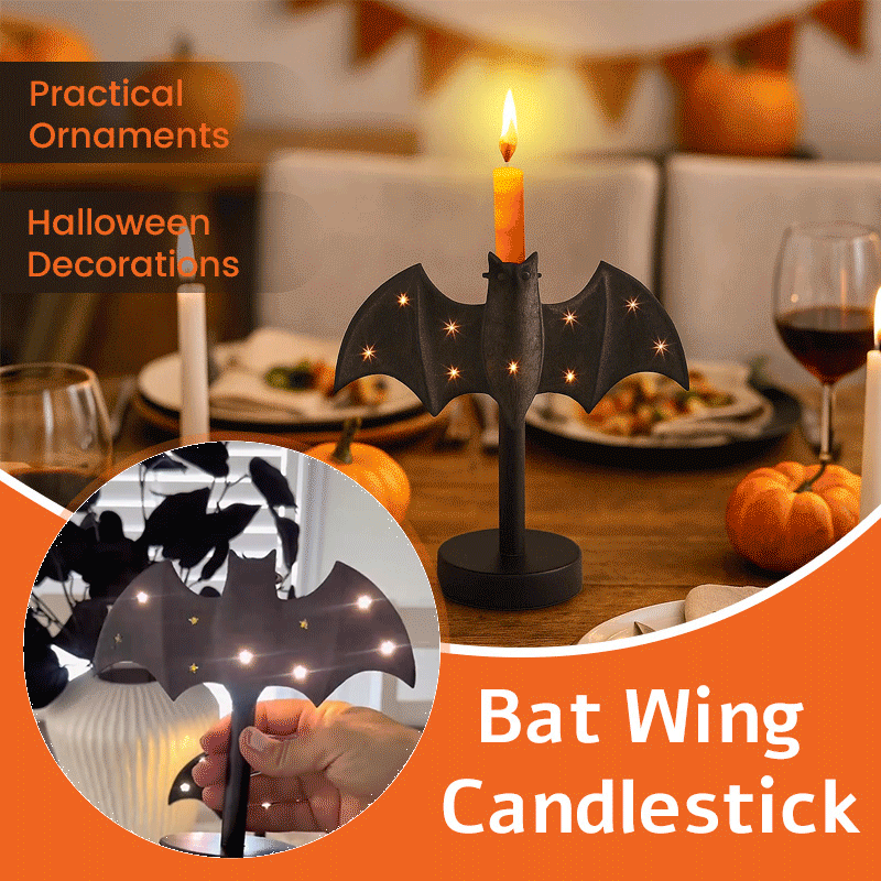 2025 New product 💥🦇Halloween Bat Candle Holder
