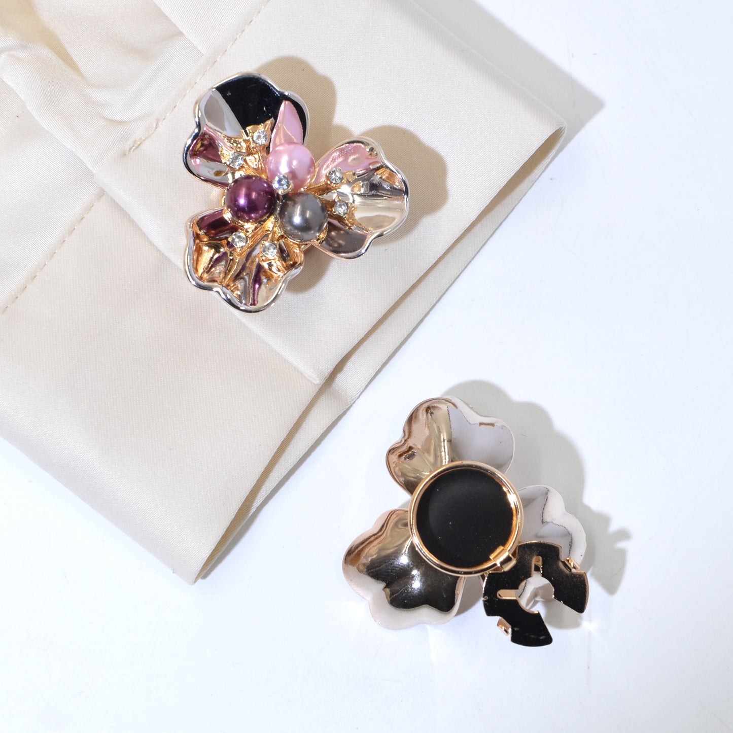 ⭐Hot Pick! Silver Button Covers💎Fashion Must-Have!