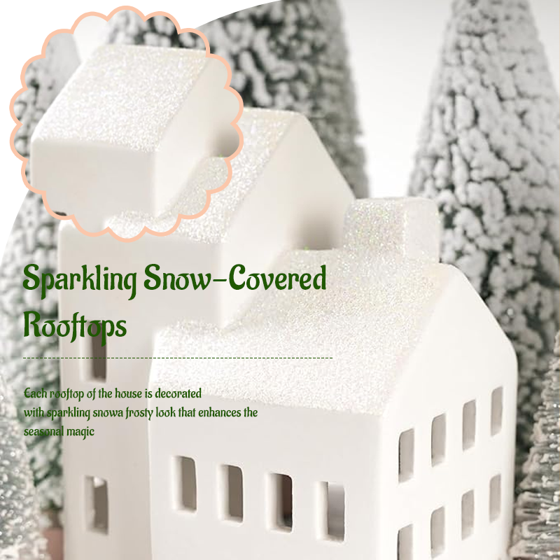 🎅 Cozy Christmas Village Set