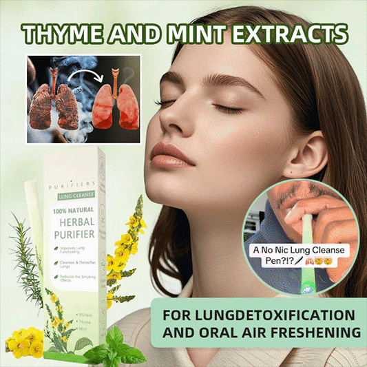 2025 New product 💥Thyme And Mint Extracts For Lungdetoxification And Oral Air Freshening