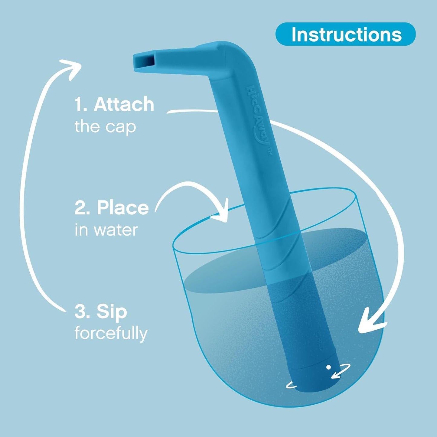 🔥Buy 2 Get 1 FRRE⏰--Hiccup Straw - Stops Hiccups Fast