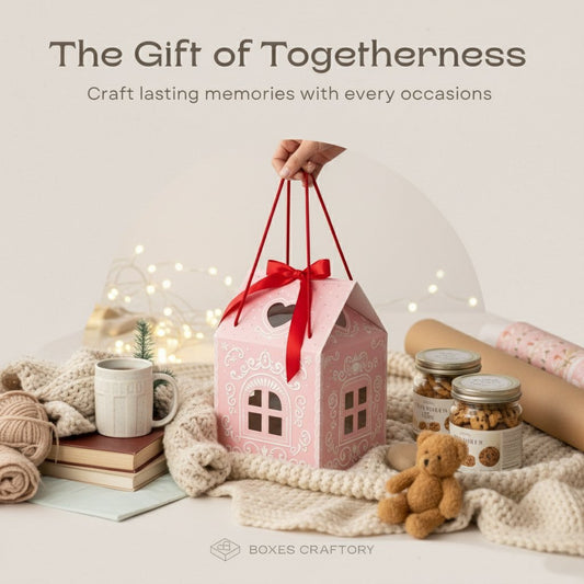 Christmas Wonderland Cottage Gift Box