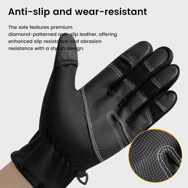 🧤 Autumn & Winter Zipper Gloves