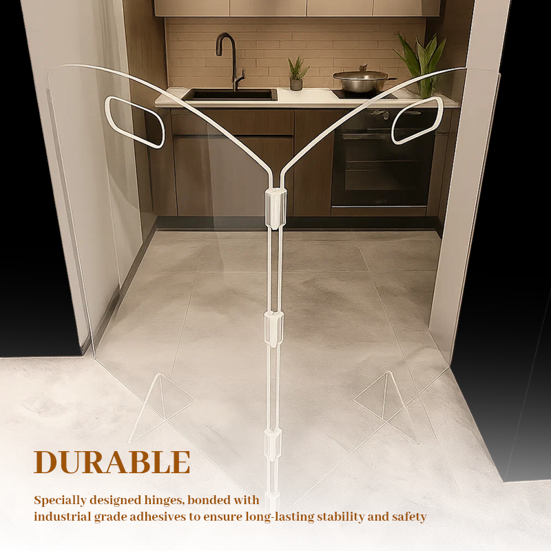 🛡️ Clear Acrylic Pet Gate