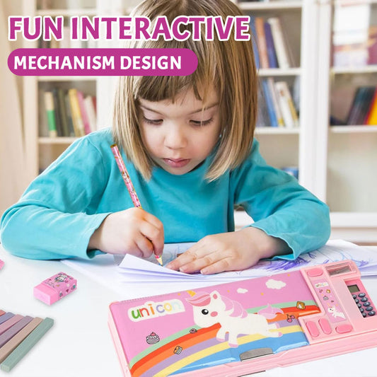 📚 Kids’ Favorite! Multi Pencil Case & Organizer