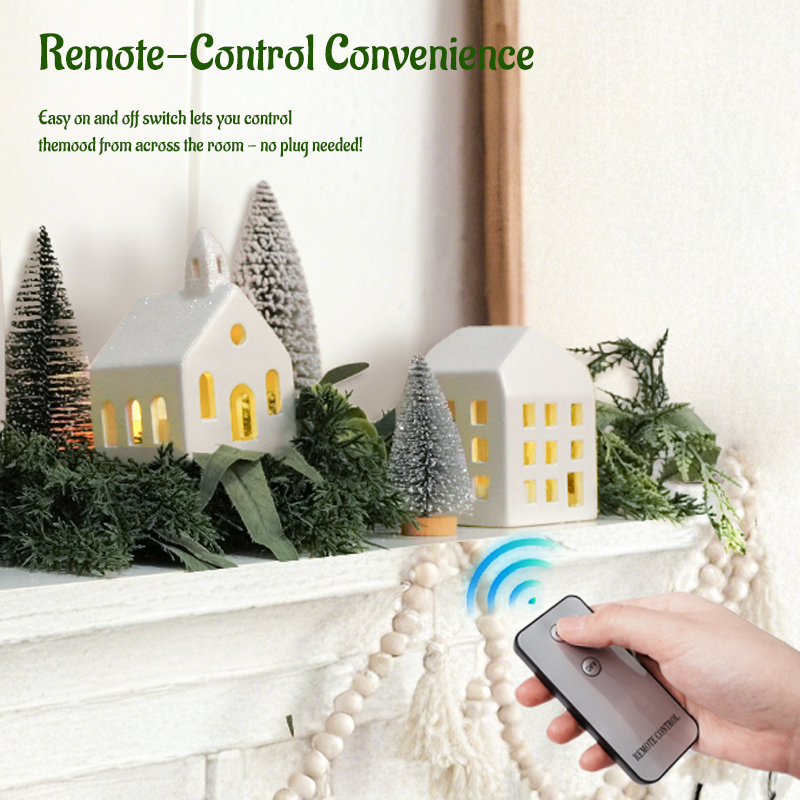 🎅 Cozy Christmas Village Set