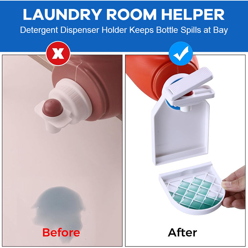 🌟 Upgraded Laundry Detergent Cup Holder · Make Laundry Effortless! 🌈🧺