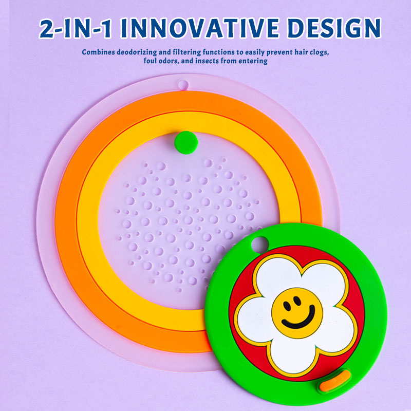 Rainbow Silicone Drain Cover