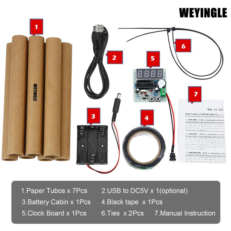 2025 New product 💥Dynamite Shaped Clock⏰