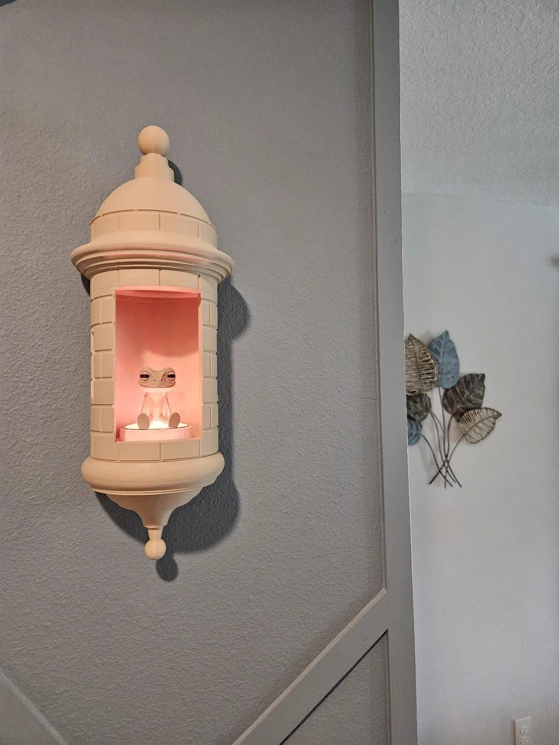 Puerto Rican Garita Wall Coqui Lamp