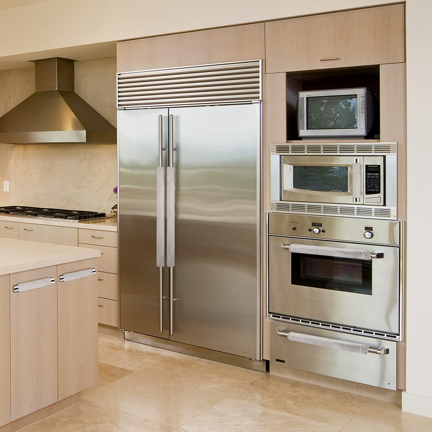 Double Sided Refrigerator Handle Gloves