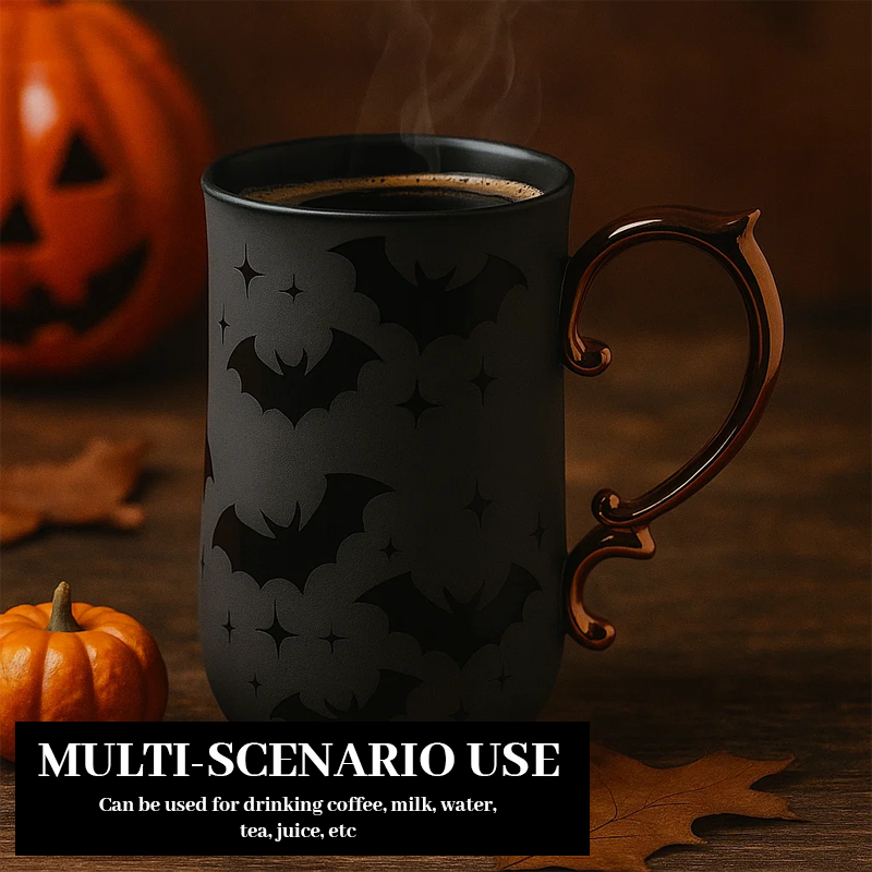 🦇 Gothic Bat Mug