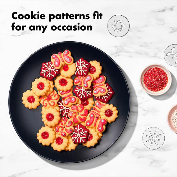 🧁14-Piece Cookie Press Set