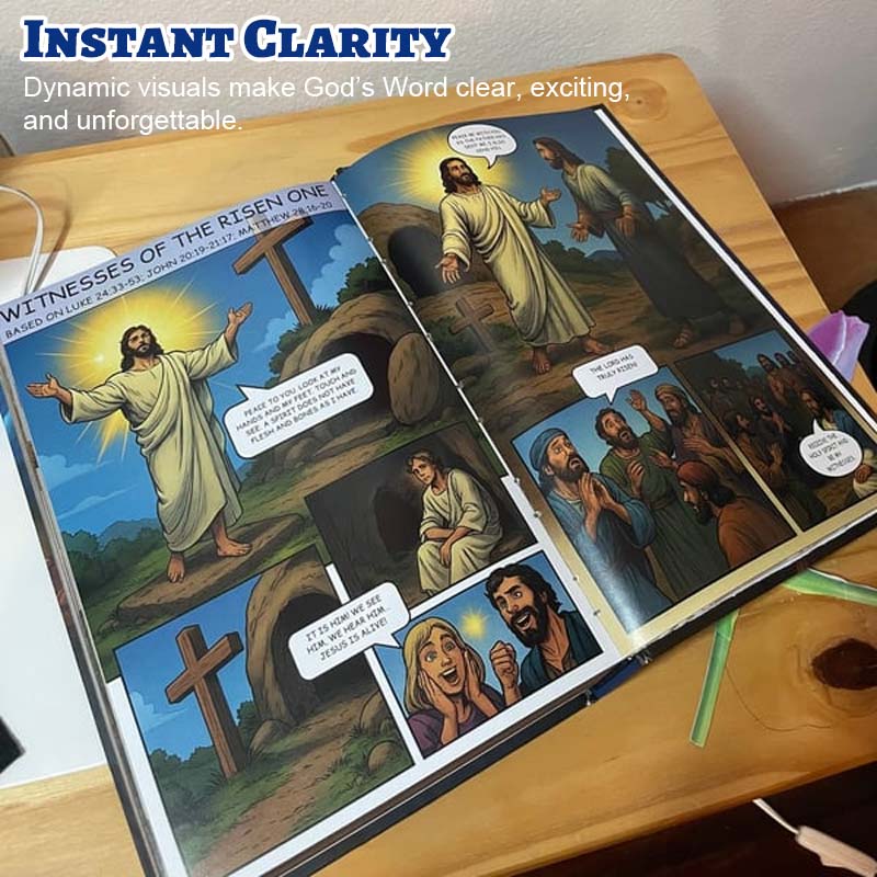 🔥🙏Comic Bible for All Ages | Full Testament Edition