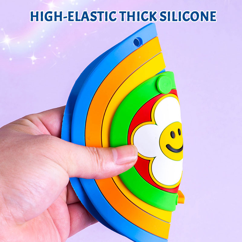 Rainbow Silicone Drain Cover