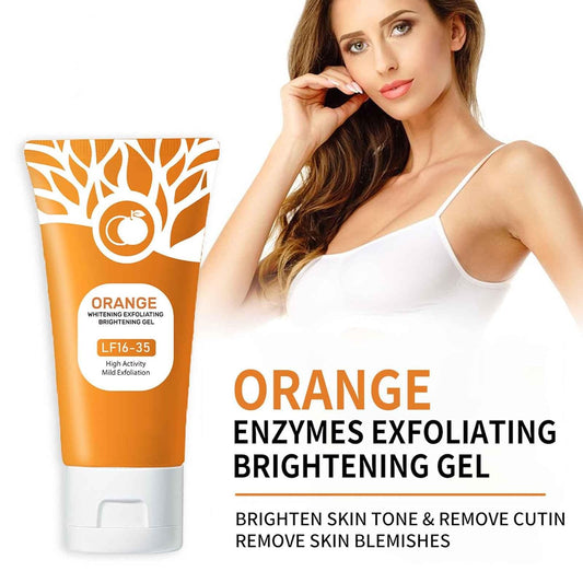 🧡 Bye Bye Dull Skin! Hello Smooth with Orange Enzyme Gel 💫