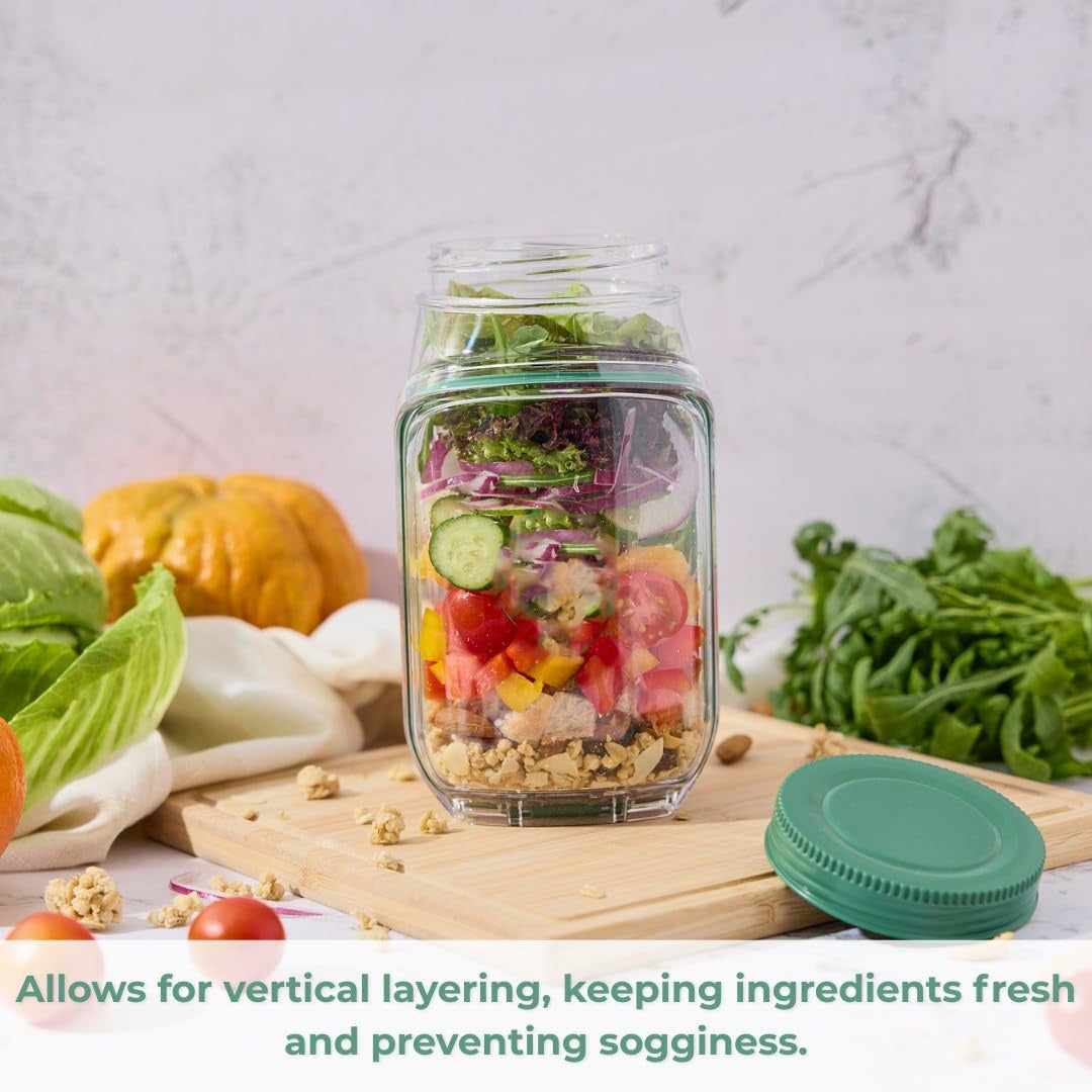 🥗 On-the-Go Salad Pod – Stay Fresh Anywhere
