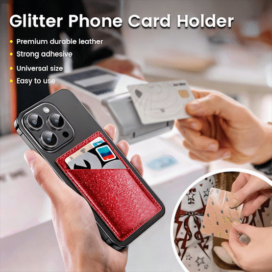 ✨Glitter Phone Card Holder