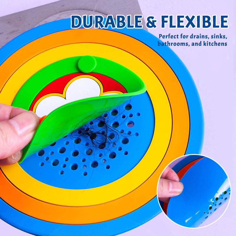 Rainbow Silicone Drain Cover