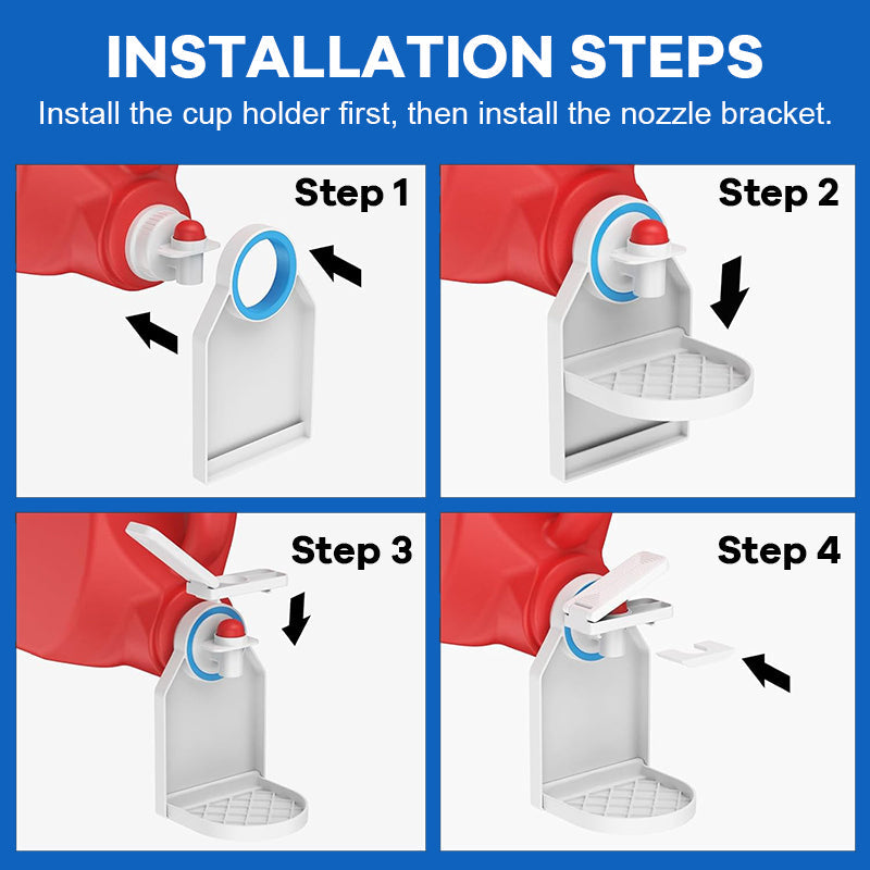 🌟 Upgraded Laundry Detergent Cup Holder · Make Laundry Effortless! 🌈🧺