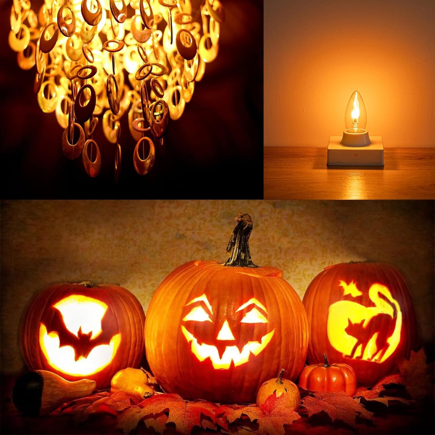 Outdoor Flame Effect LED Bulb