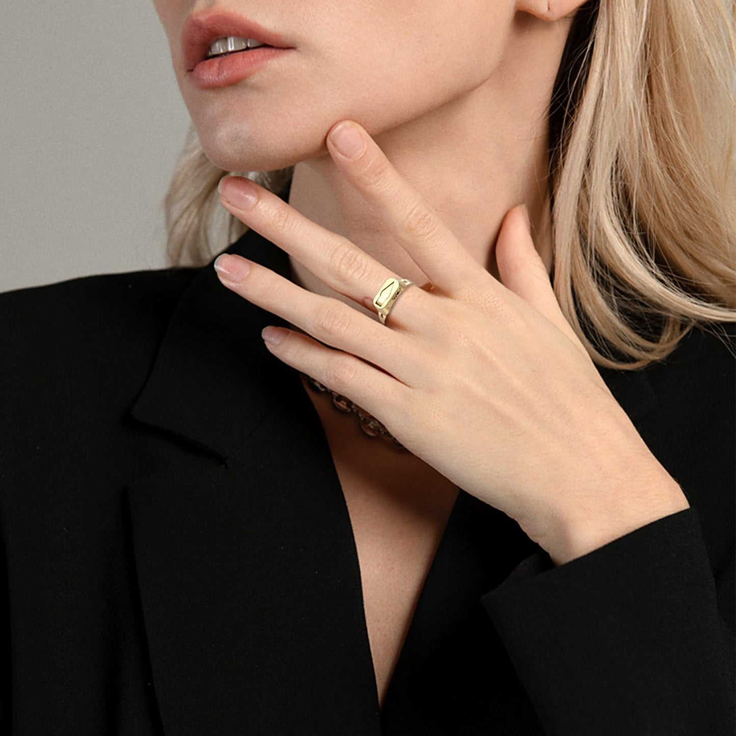 💍Metal Self Defense Ring Knife