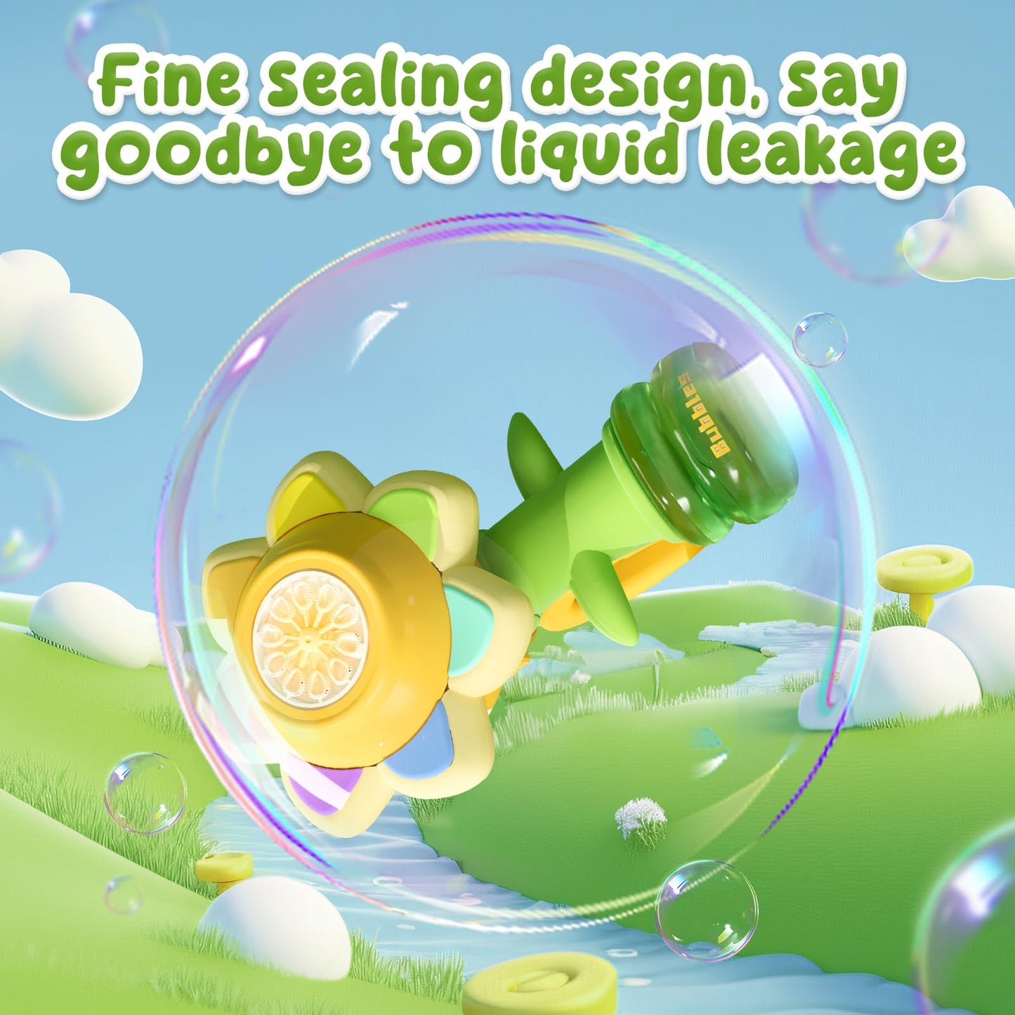 Fun Swing Dance Bubble Maker Machine Blower Blaster Toys