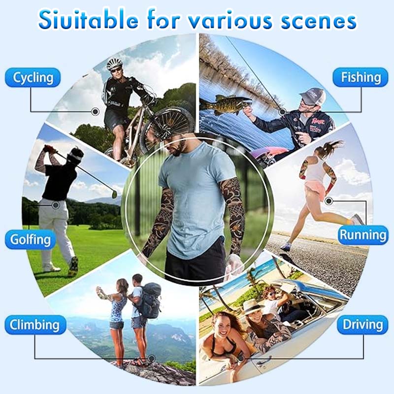 🔥2025 New Arrival 🔥 Ultra-Thin Sun Protection Tattoo Sleeves