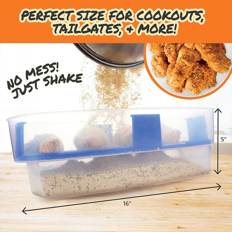 🍗 Breading Station – Mess-Free Coating Made Easy! 🍤