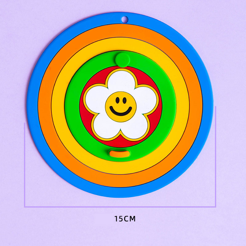 Rainbow Silicone Drain Cover