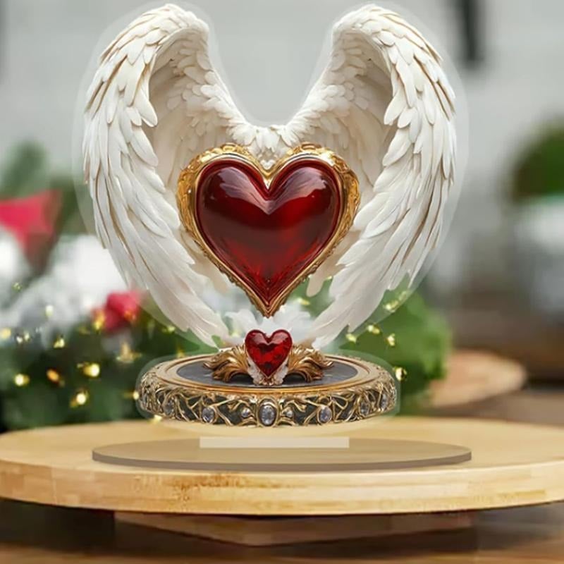 🎁Angel wing-design with cross decoration