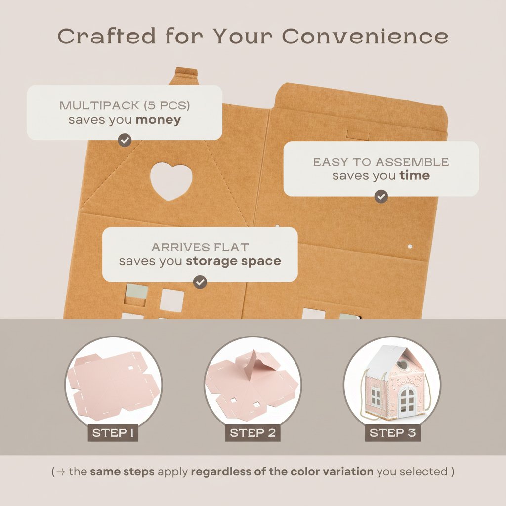 Christmas Wonderland Cottage Gift Box