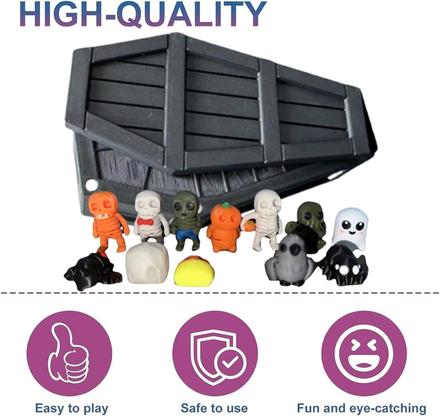 🎃Halloween Mystery Coffin Countdown🖤13-Day Spooky Surprise