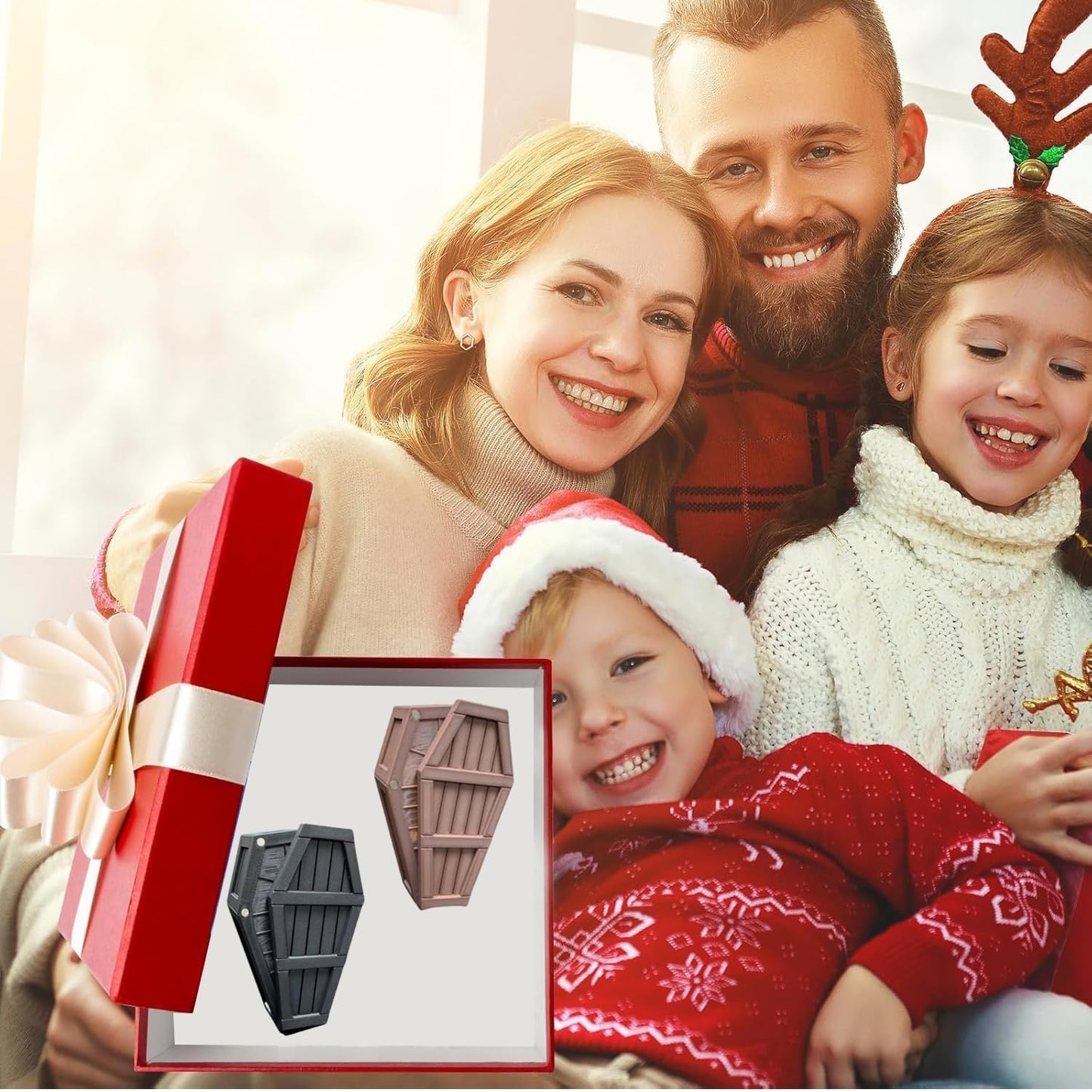 🎃Halloween Mystery Coffin Countdown🖤13-Day Spooky Surprise