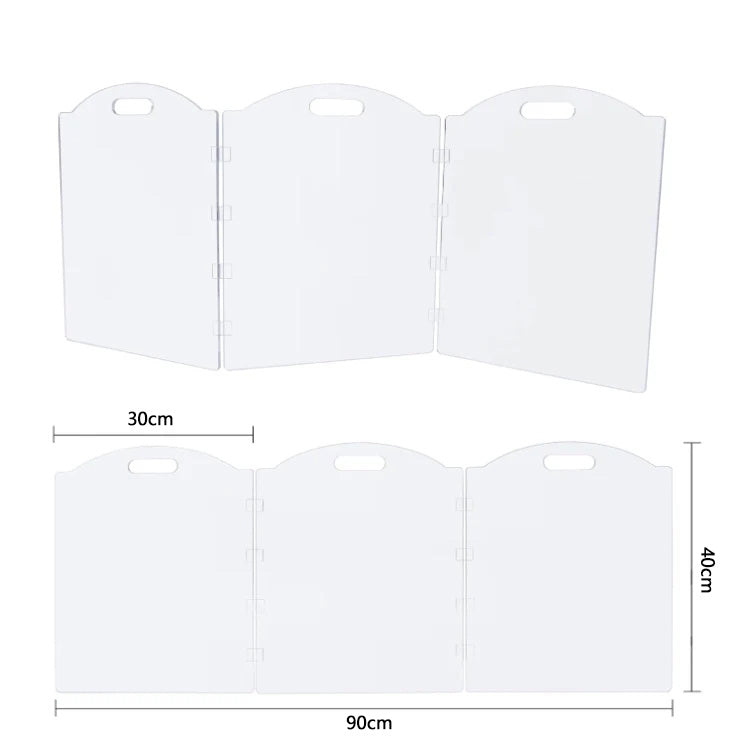 🛡️ Clear Acrylic Pet Gate