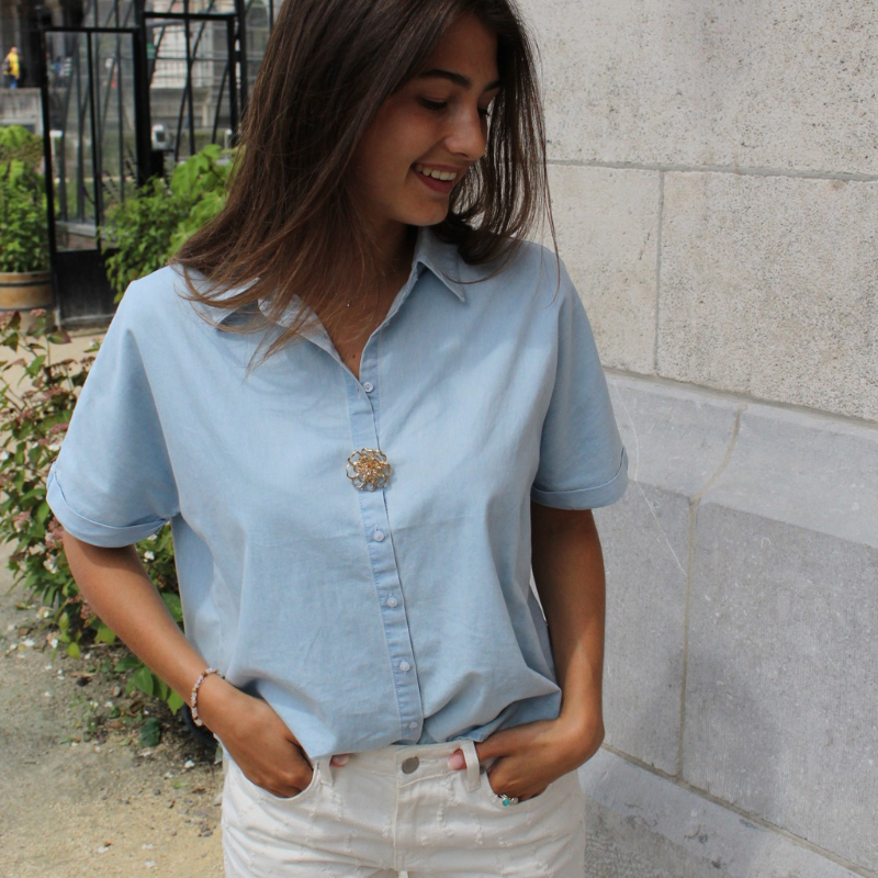 ⭐Hot Pick! Silver Button Covers💎Fashion Must-Have!