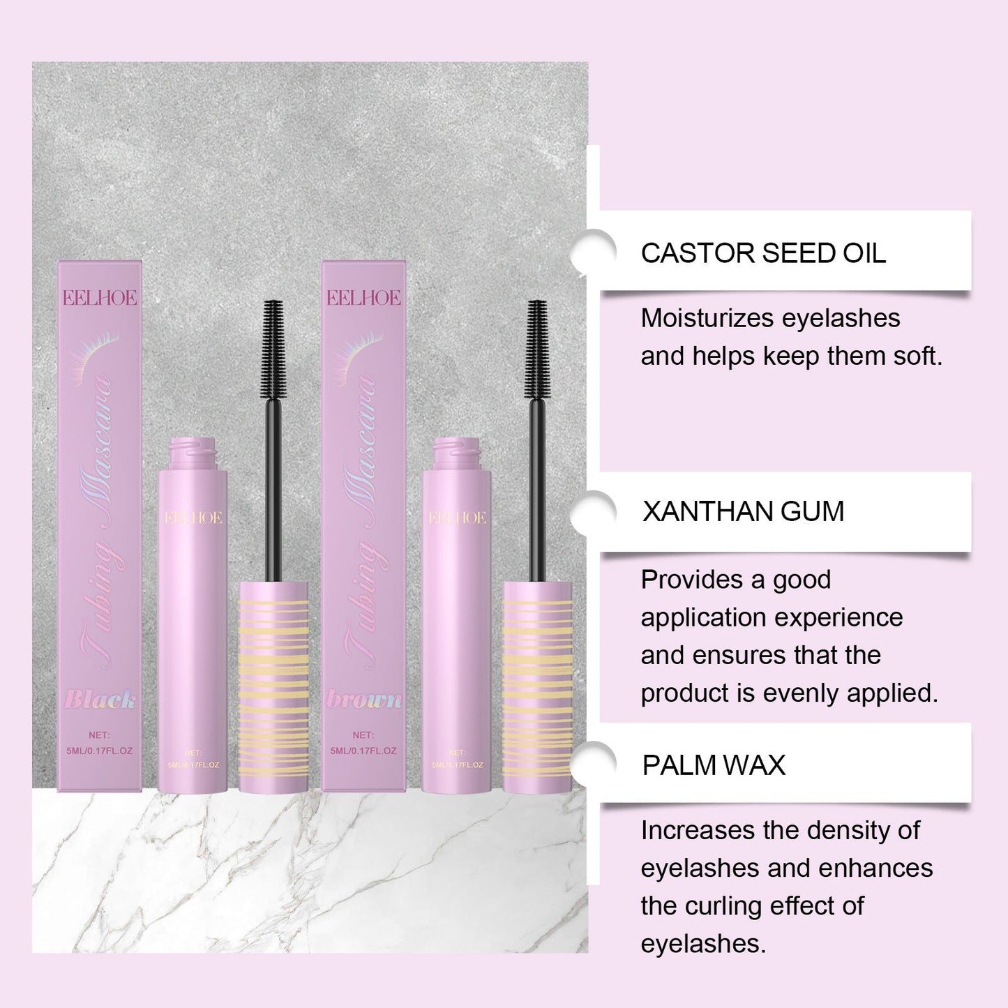 🔥 Hot Pick! 24H Curling & Smudge-Free Mascara 👁️