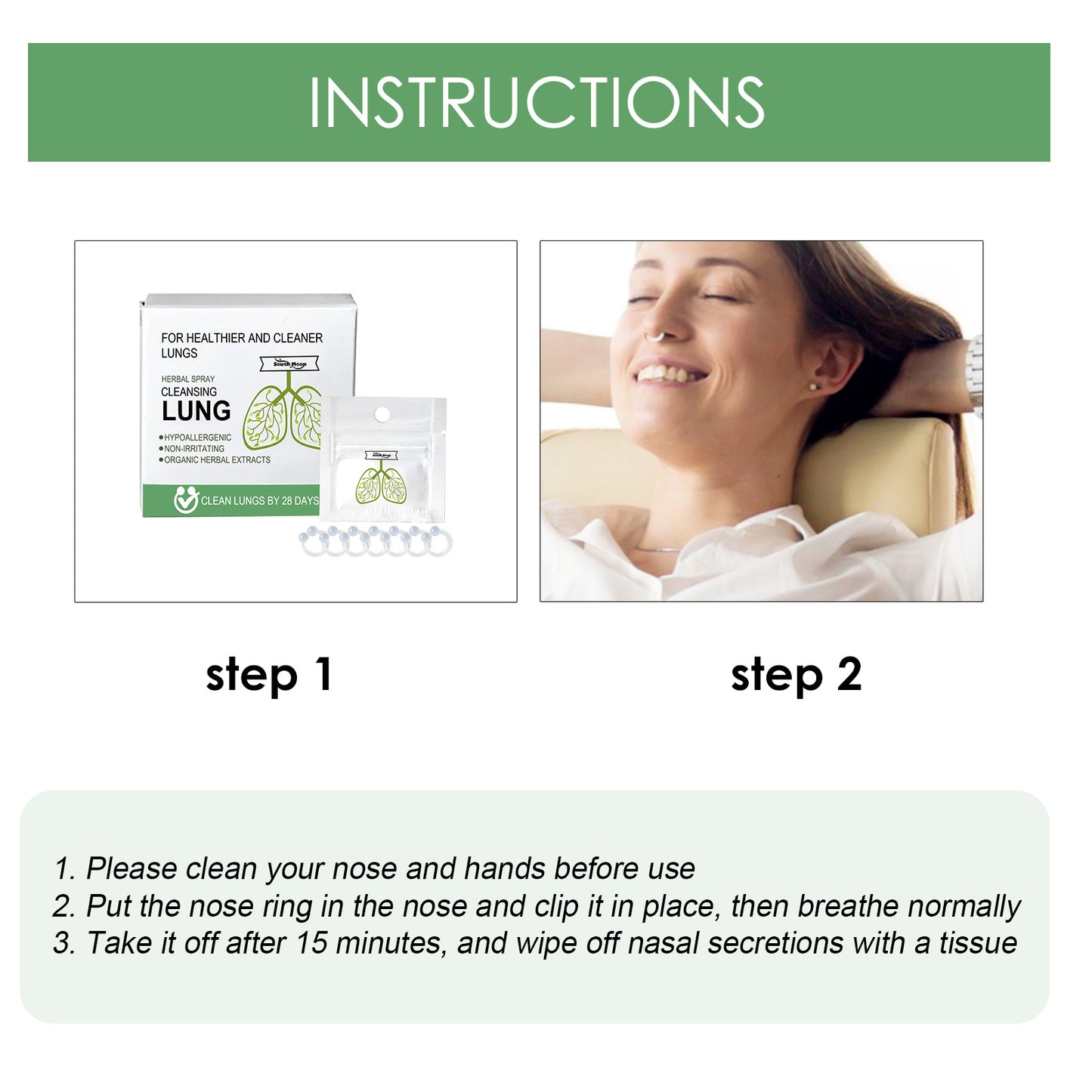 🌿 Essence Nasal Diffuser – Clear Breathing On the Go